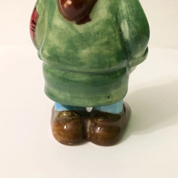 Vintage Walt Disney Sleepy Ceramic Figurine Snow  White Japan 5 Inch Tall - Picture 11 of 16